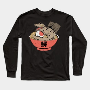 Crocodile Ramen Long Sleeve T-Shirt